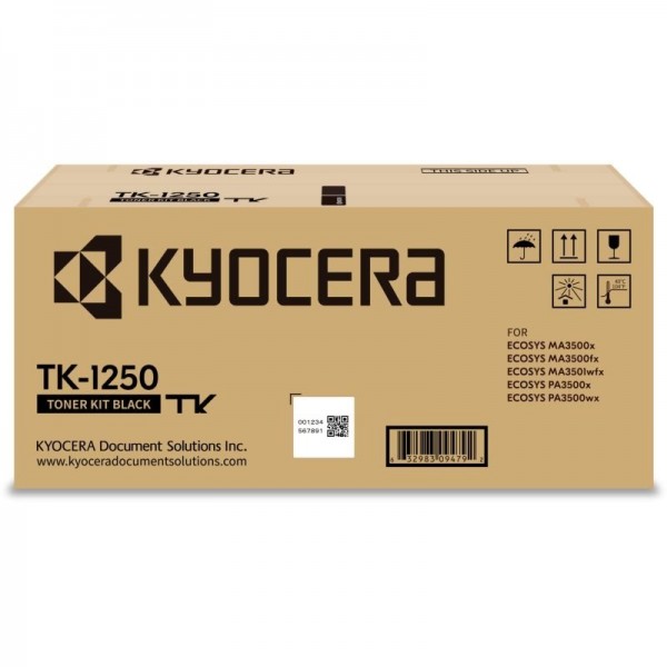 KYOCERA Toner Black TK-1250 - Σύγκριση Προϊόντων