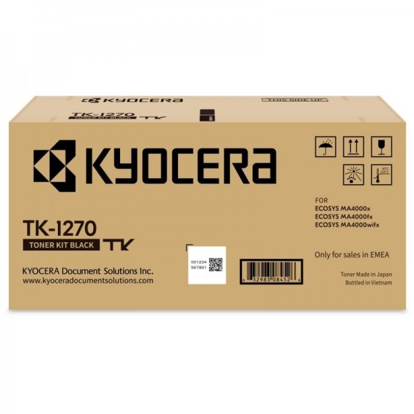 KYOCERA Toner Black TK-1270 - Σύγκριση Προϊόντων