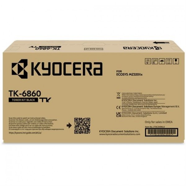 KYOCERA Toner Black TK-6860 - Tonner - Ribon Μελάνια