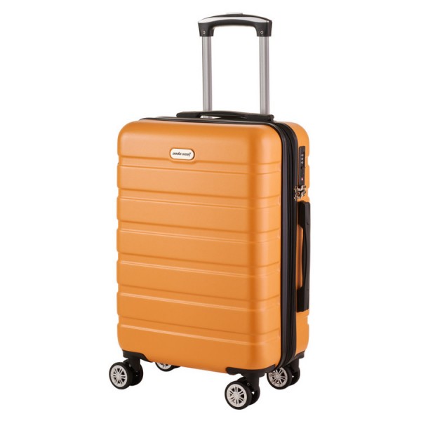 ANDA SEAT LUGGAGE LG1  ORANGE CABIN (56x38x24cm) with TSA LOCK, EXPANDABLE - Σύγκριση Προϊόντων