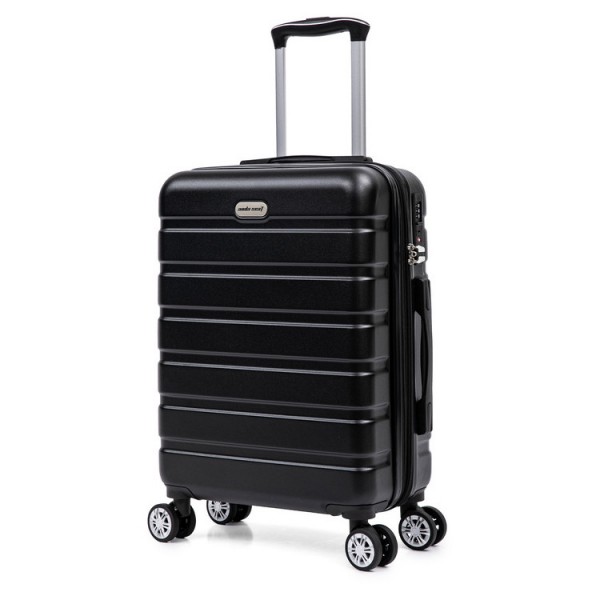 ANDA SEAT LUGGAGE LG2 BLACK CABIN (55x40x20cm) with TSA LOCK, EXPANDABLE - Anda Seat