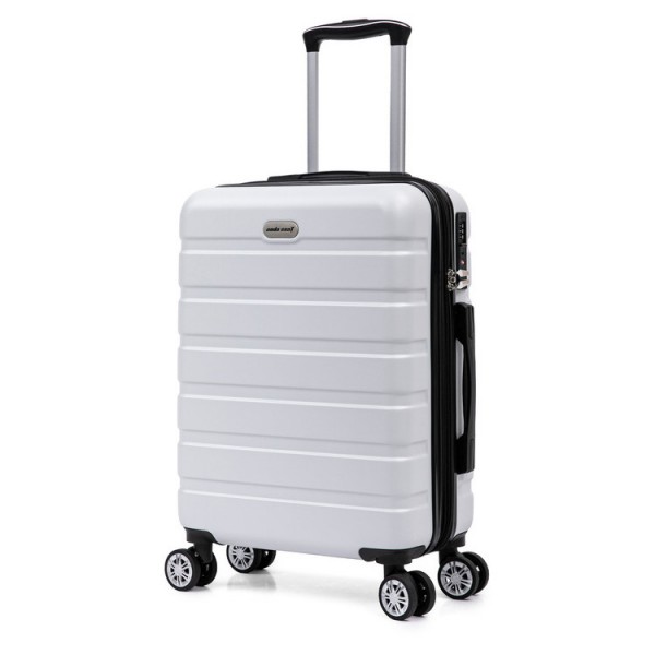 ANDA SEAT LUGGAGE LG2 GREY CABIN (55x40x20cm)with TSA LOCK, EXPANDABLE - Anda Seat