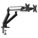 ANDA SEAT Monitor ARM / Stand A6D-2S  Black White Dual, Weight Capacity (per Screen): 2-9kg | Βάσεις TV - Projectors - PC | Εικόνα & Ήχος |