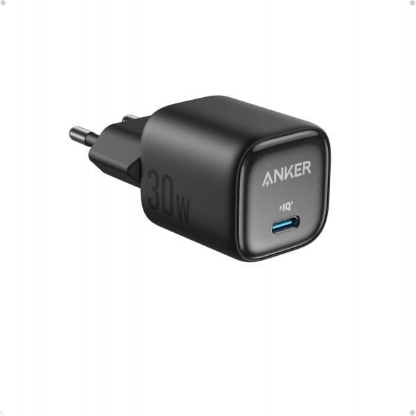Anker Wall Charger Zolo 30W, 1XUSB-C, Black - ANKER