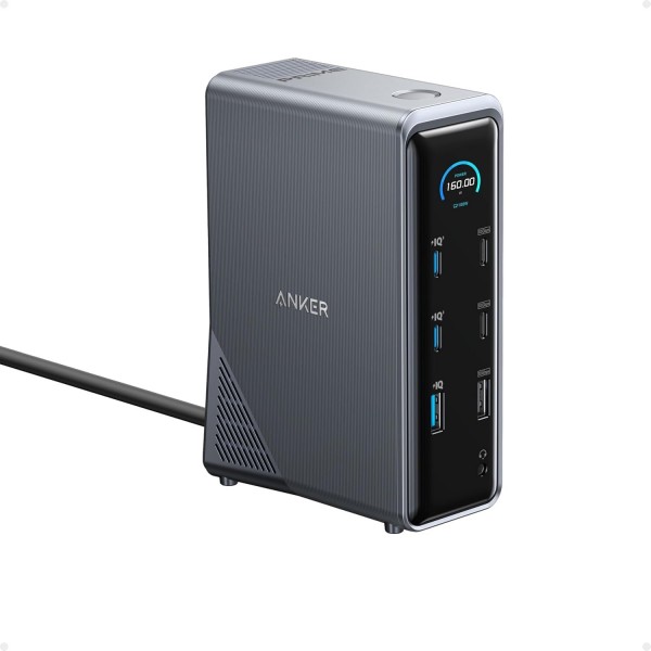 ANKER Docking Station 14 Ports with 160W Max Output, 10Gbps - Docking - Port Replicator