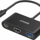 ANKER HUB Type-C 3 In 1 | USB Hubs - Card Readers | Συνοδευτικά PC |