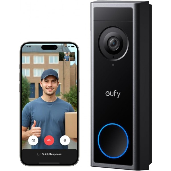 ANKER Eufy Video Doorbell C30 Battery Powered,2K - Σύγκριση Προϊόντων