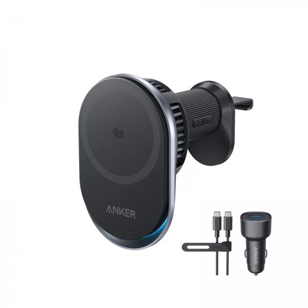ANKER PRIME WIRELESS CAR CHARGER MAGGO BLACK - Φορτιστές Κινητών