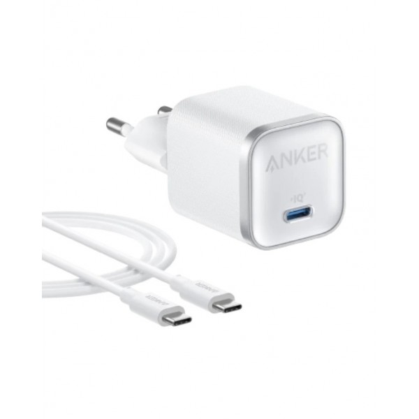 ANKER WALL CHARGER NANO 45W USB-C WHITE - ANKER