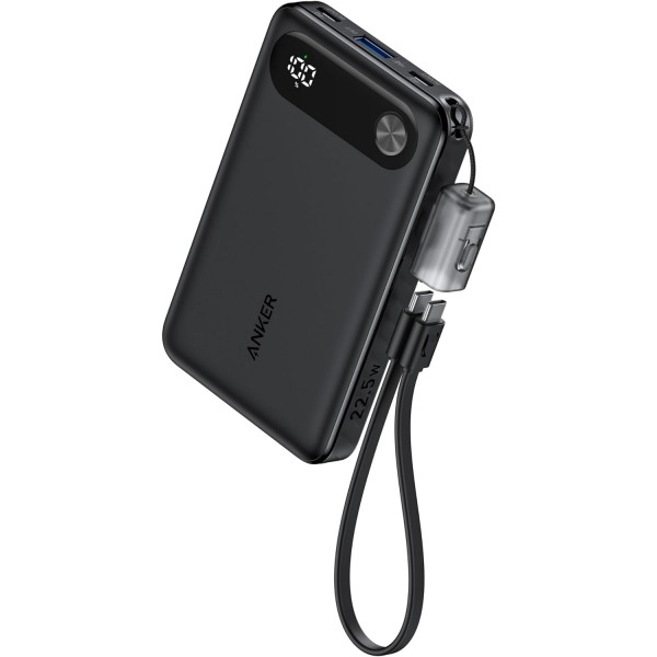 Anker Powerbank 10K 22.5W with USB-C Cable - ANKER