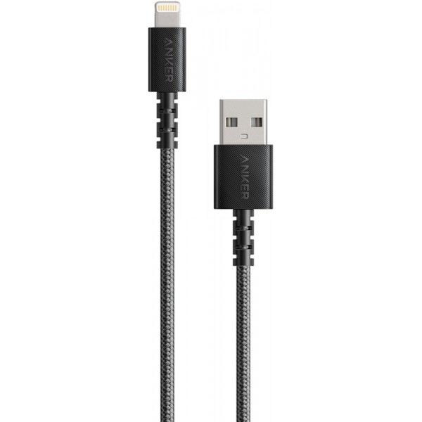 ANKER POWERLINE SELECT+LIGHTNING CABLE,0.9M,BLACK2 - ANKER