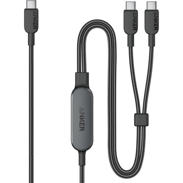 Anker USB Cable Type-C to 2 x Type-C 140W 1.2m - Σύγκριση Προϊόντων