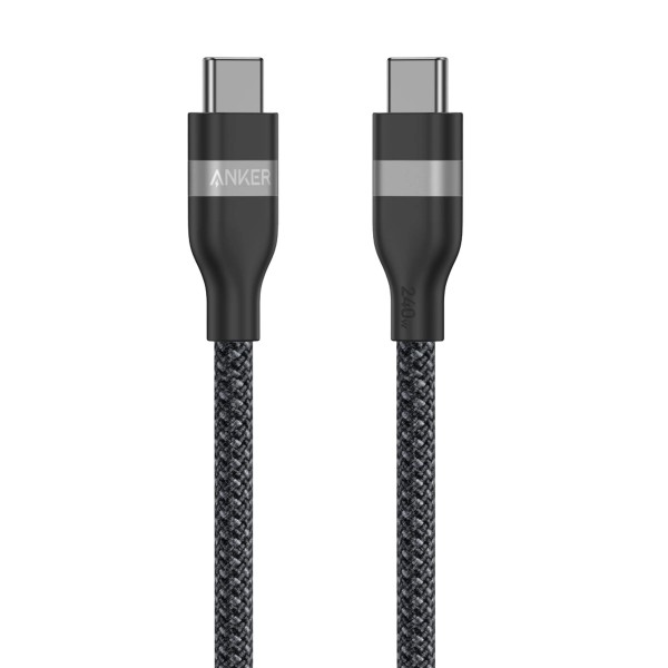 ANKER USB-C TO USB-C CABLE 240W BRAIDED 0,9M BLK - Σύγκριση Προϊόντων