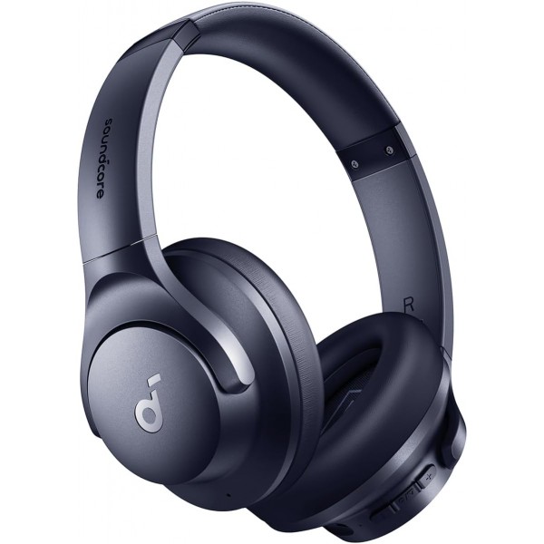 Anker Soundcore Wireless Headphones Q20i, Hybrid Active Noise Cancellation Blue - 