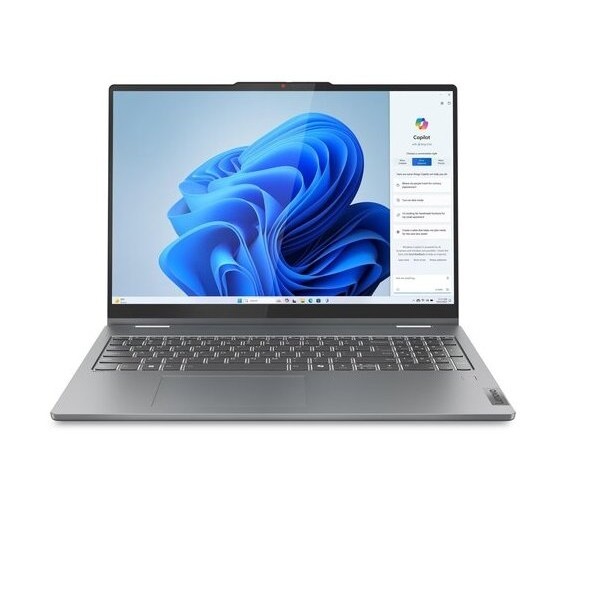 LENOVO Laptop IdeaPad 5 2-in-1 16AHP9 16&apos;&apos; WUXGA IPS/R7-8845HS/16GB/512GB/AMD Radeon Graphics/Win 11 Home S/2Y CAR/Luna Grey - Laptops