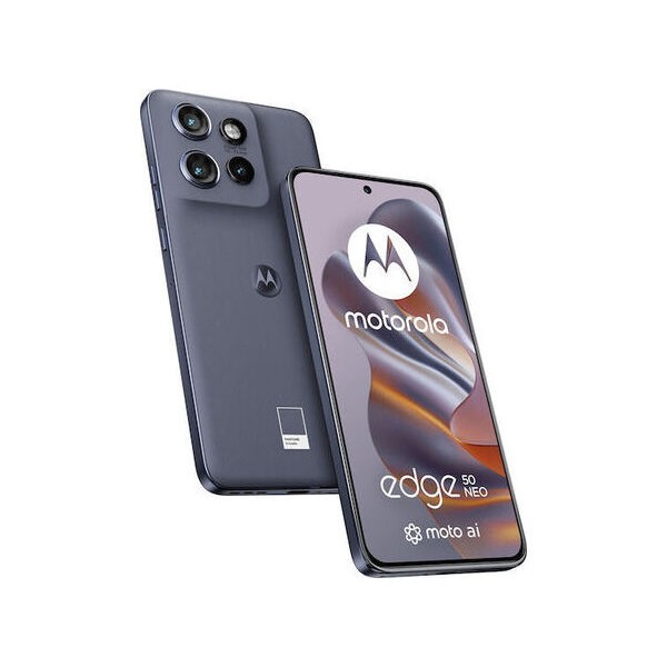 MOTOROLA Smartphone Εdge 50 Neo 6,4&apos;&apos;/ MediaTek Dimensity 7300/8GB/256GB/5G/Android 14/Grey - MOTOROLA