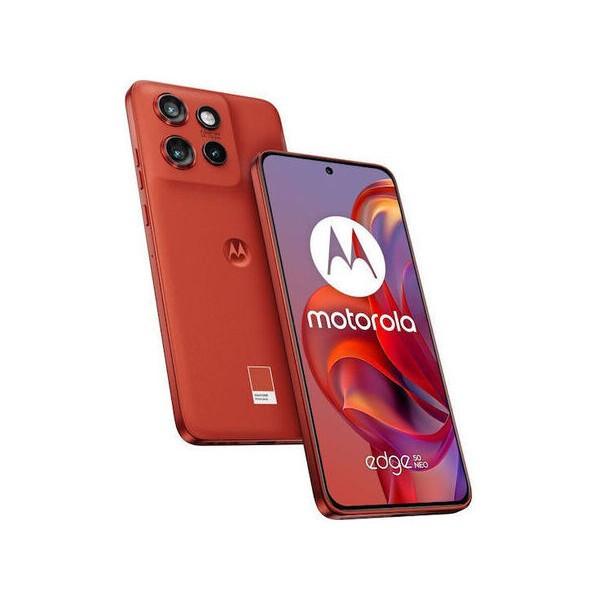 MOTOROLA Smartphone Εdge 50 Neo 6,4&apos;&apos;/ MediaTek Dimensity 7300/8GB/256GB/5G/Android 14/Poinciana - MOTOROLA