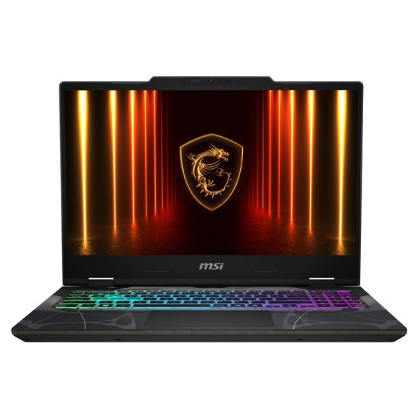 MSI Laptop Cyborg 15 AI B2HWFKG 15.6'' FHD IPS 144Hz R7-260/16GB/1TB SSD NVMe PCIe 4.0/NVidia GeForce RTX 5060 8GB/Win 11 Home/2Y/Translucent Black - Laptops