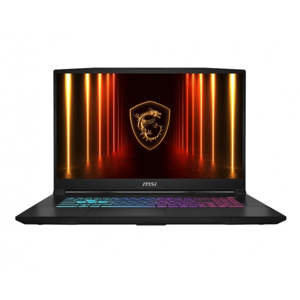 MSI Laptop Katana 17 HX B14WEK 17.3'' IPS 2560x1440 240Hz/i7-14650HX/16GB/1TB SSD NVMe PCIe 4.0/NVidia GeForce RTX 5050 8GB/Win 11 Home/2Y/Black - Laptops