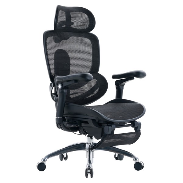 SIHOO ERGONOMIC CHAIR DORO C300 PRO V2 BLACK with Footrest - 