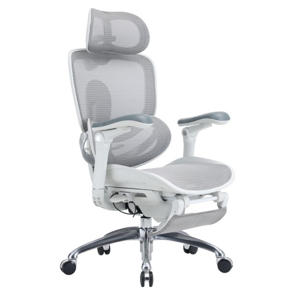 SIHOO ERGONOMIC CHAIR DORO C300 PRO V2 OFF WHITE with Footrest - 