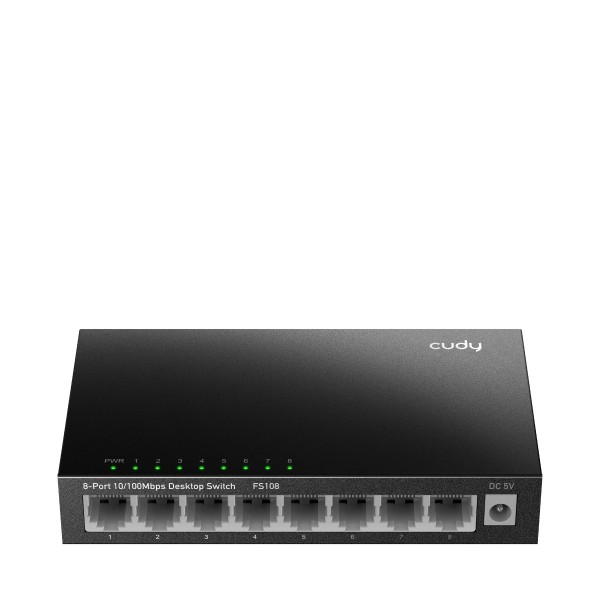 CUDY Switch FS108 8-Port 10/100 Mbps Desktop - Σύγκριση Προϊόντων
