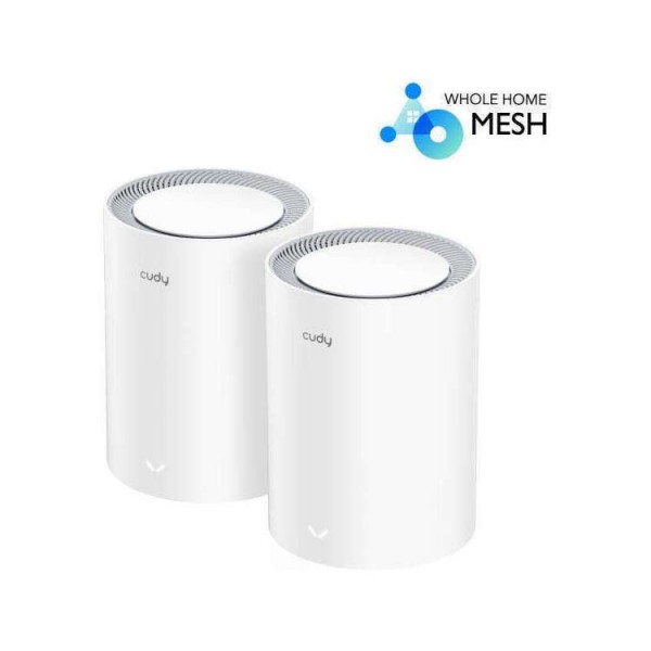 CUDY Wi-Fi 6 Mesh System M3000 AX3000 2.5G 2-Pack - Access Points