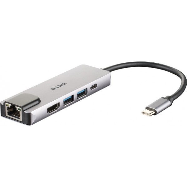 Dlink 5in1 USBC Hub HDMI/Ether. DUB-M520 - DLINK