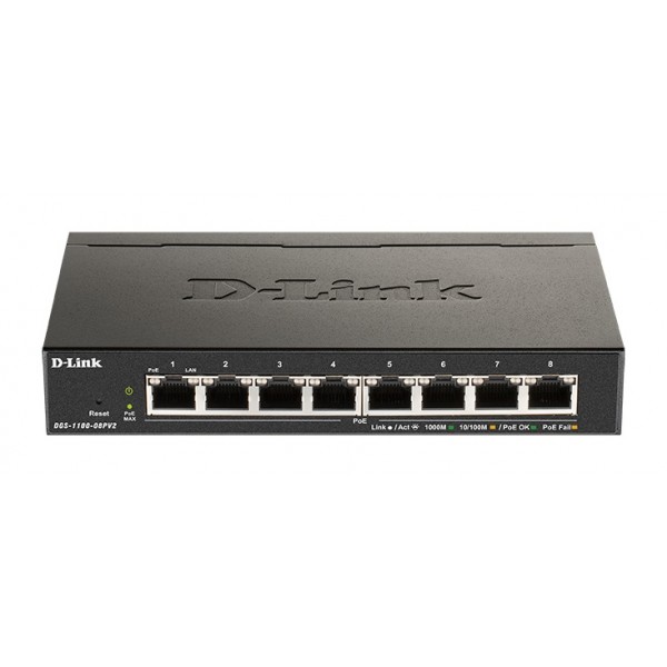 NW Dlink 8port poeSwitch DGS-1100-08PV2 - DLINK