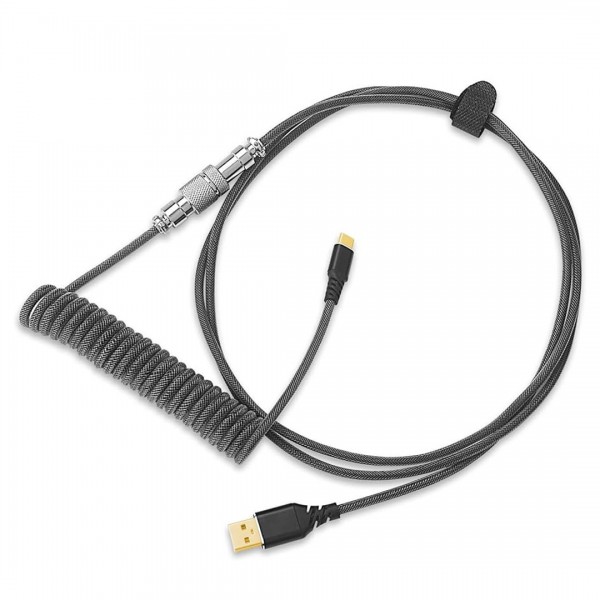 Gaming Αξεσουάρ - Redragon A115B Type C USB Coiled Spring Wire Cable - Gaming Αξεσουάρ