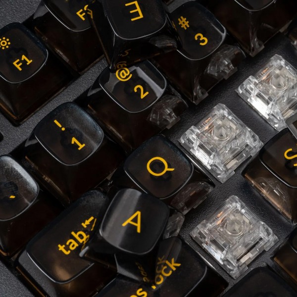 Gaming Αξεσουάρ - Redragon A138 Transparent Black keycaps - Gaming Αξεσουάρ