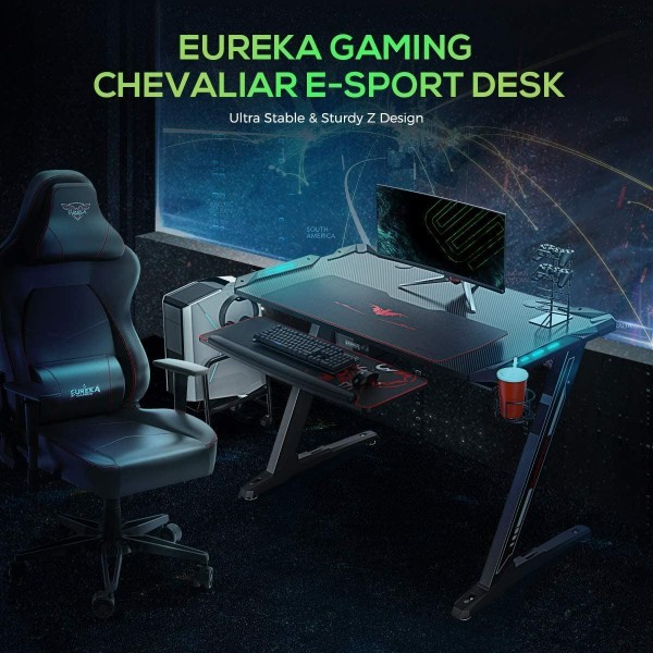 Gaming Γραφείο - Eureka Ergonomic® ERK-EDK-Z1S-V3 |  |  |