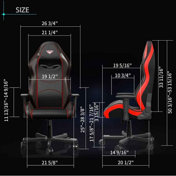 Gaming Καρέκλα -  Eureka Ergonomic® ERK-GC-01