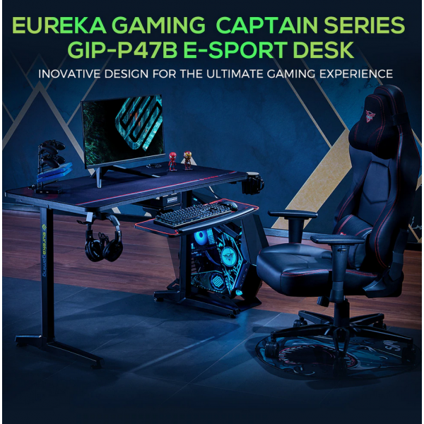 Gaming Γραφείο - Eureka Ergonomic® ERK-GIP-P47B-V1