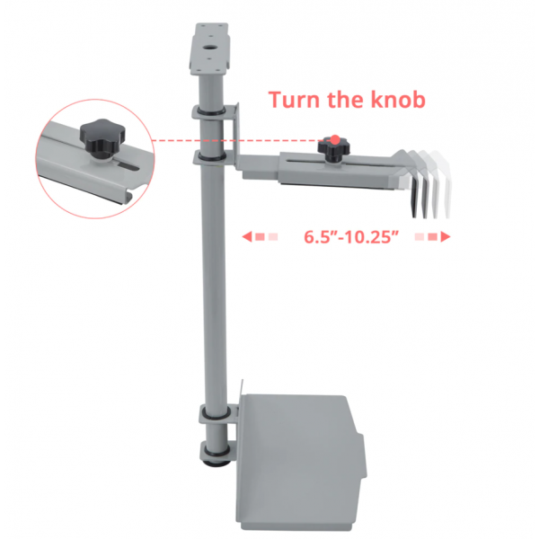 Gaming Αξεσουάρ Γραφείων - Eureka Ergonomic® MCH-GY PC Holder (Grey) - EUREKA ERGONOMIC