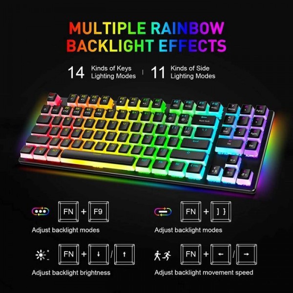 Gaming πληκτρολόγιο - Havit KB851L - HAVIT - GAMENOTE