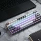 Gaming πληκτρολόγιο - Redragon K617 Fizz (White/Grey)