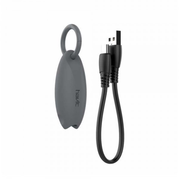 Καλώδιο Κινητού Τηλεφώνου - Havit H652 USB to Type C 0.22M (Grey) - HAVIT