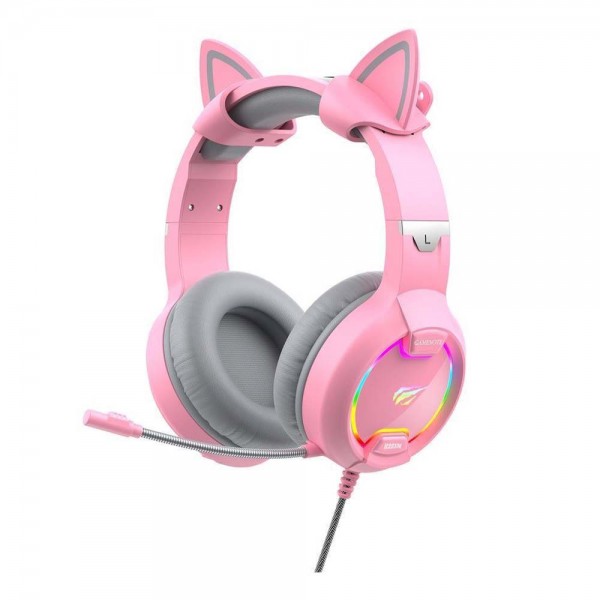 Gaming Ακουστικά - Havit H2233d (PINK) - HAVIT - GAMENOTE