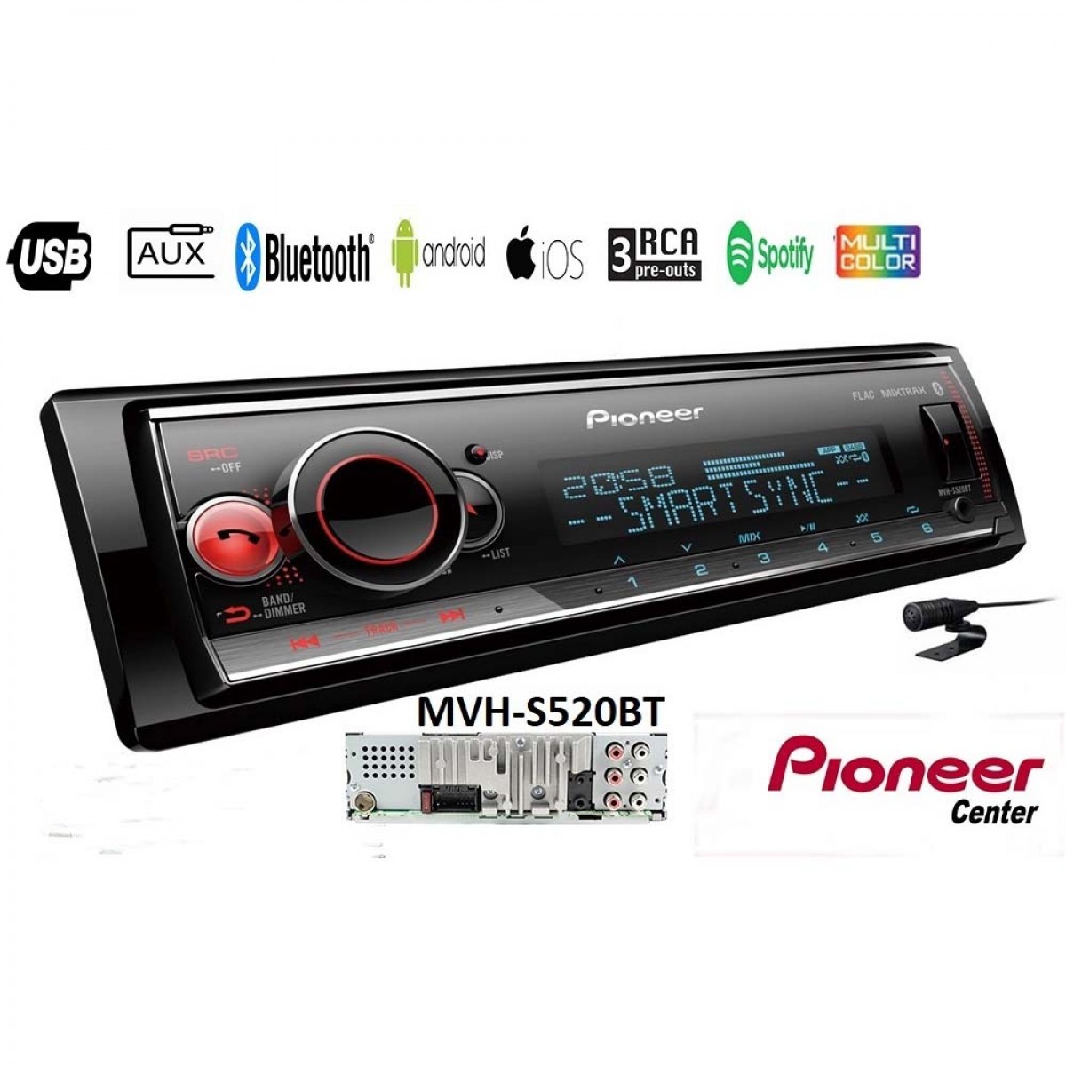Radio/USB - Pioneer MVH-S520BT