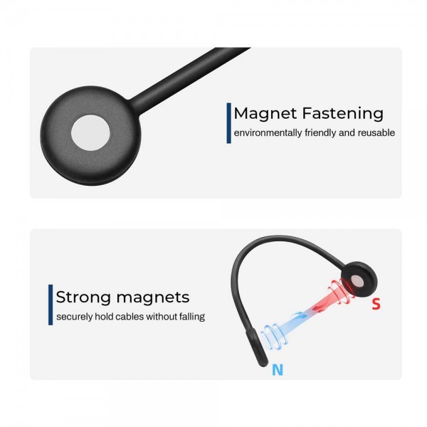 Gaming Αξεσουάρ Γραφείων - Eureka Ergonomic® AR22-B Magnetic Cable Management - EUREKA ERGONOMIC