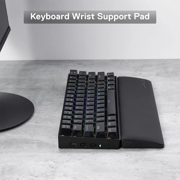 Gaming Αξεσουάρ - Redragon P037 Meteor L Keyboard Wrist Rest 100% Black