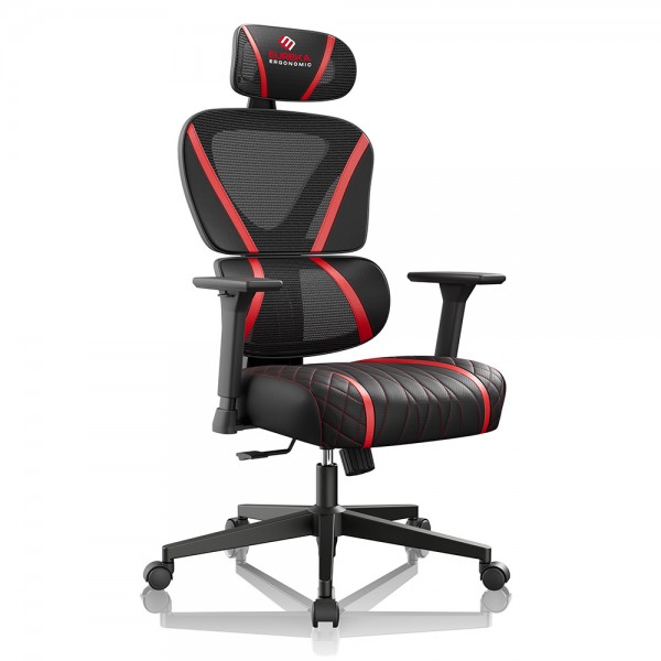 Gaming Καρέκλα - Eureka Ergonomic® ERK-GC06-R - Σύγκριση Προϊόντων