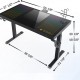 Gaming Γραφείο - Eureka Ergonomic® ERK-GD-I55-B 140x70x76,5cm