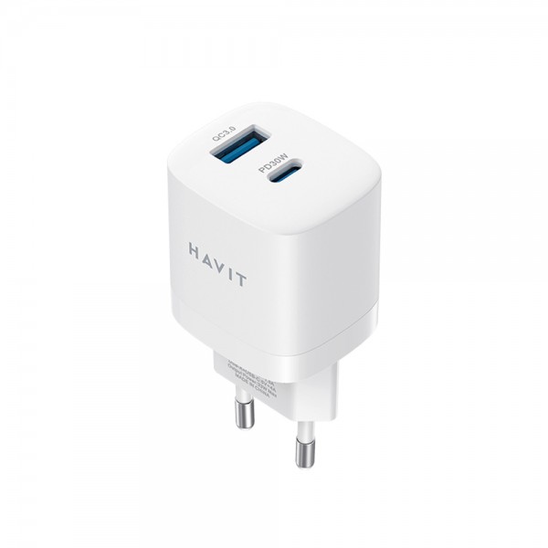 Φορτιστής - Havit UC30 EU (White) - HAVIT