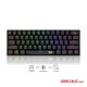 Gaming πληκτρολόγιο - Redragon K530W RGB Draconic Pro White (Custom Brown)