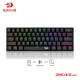 Gaming πληκτρολόγιο - Redragon K530 RGB Draconic Pro Black (Custom Brown) | Gaming Πληκτρολογία | Gaming Peripherals |