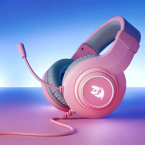 Gaming Ακουστικά - Redragon H270P Mento (PINK) | Gaming Ακουστικά | Gaming Peripherals |