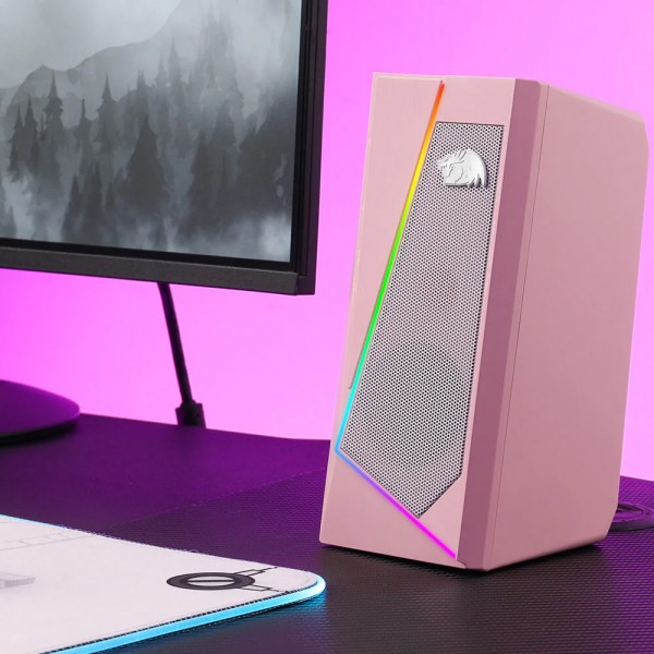 Gaming Ηχεία - Redragon Anvil GS520P RGB (PINK)