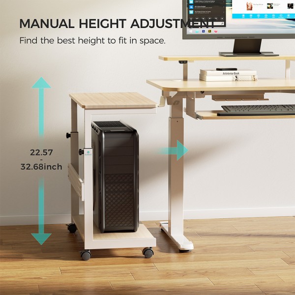 Βάση Μονάδας Η/Υ - Eureka Ergonomic® ARCH-MW-EU 64x30x58-73cm